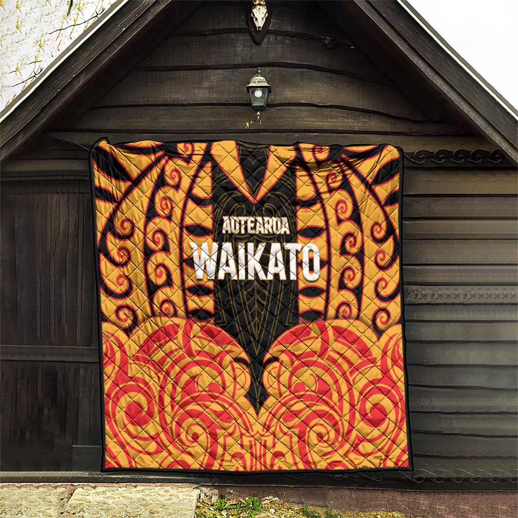 Aotearoa Waikato Quilt Maori Pattern New Zealand - Polynesian Pride