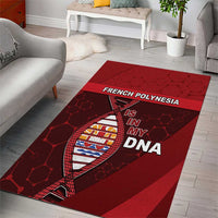 French Polynesia Is In My DNA Area Rug - Polynesian Pride