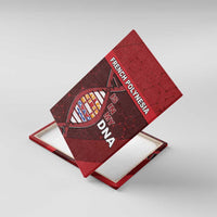 French Polynesia Is In My DNA Canvas Wall Art - Polynesian Pride