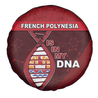 French Polynesia Is In My DNA Spare Tire Cover - Polynesian Pride