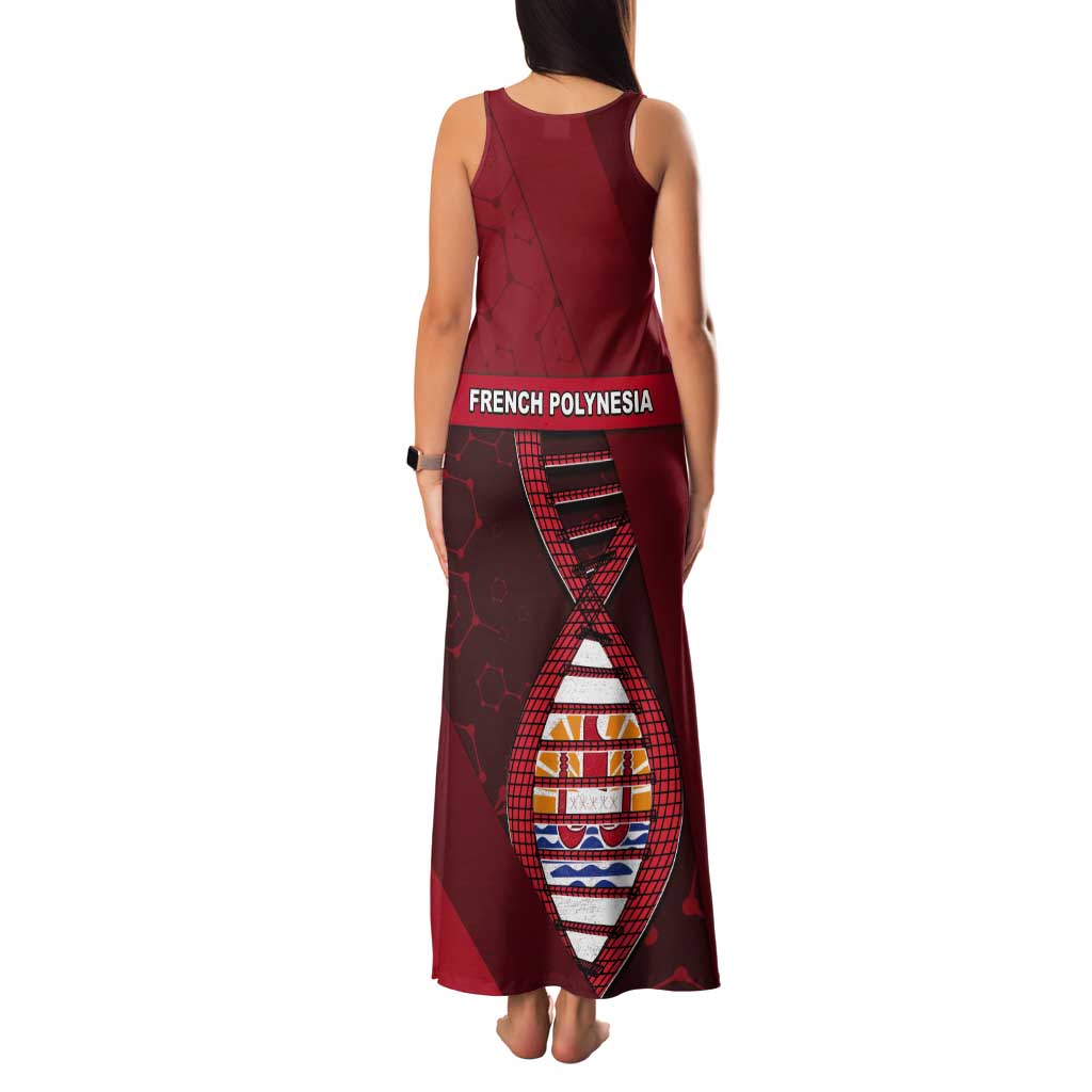 French Polynesia Is In My DNA Tank Maxi Dress - Polynesian Pride