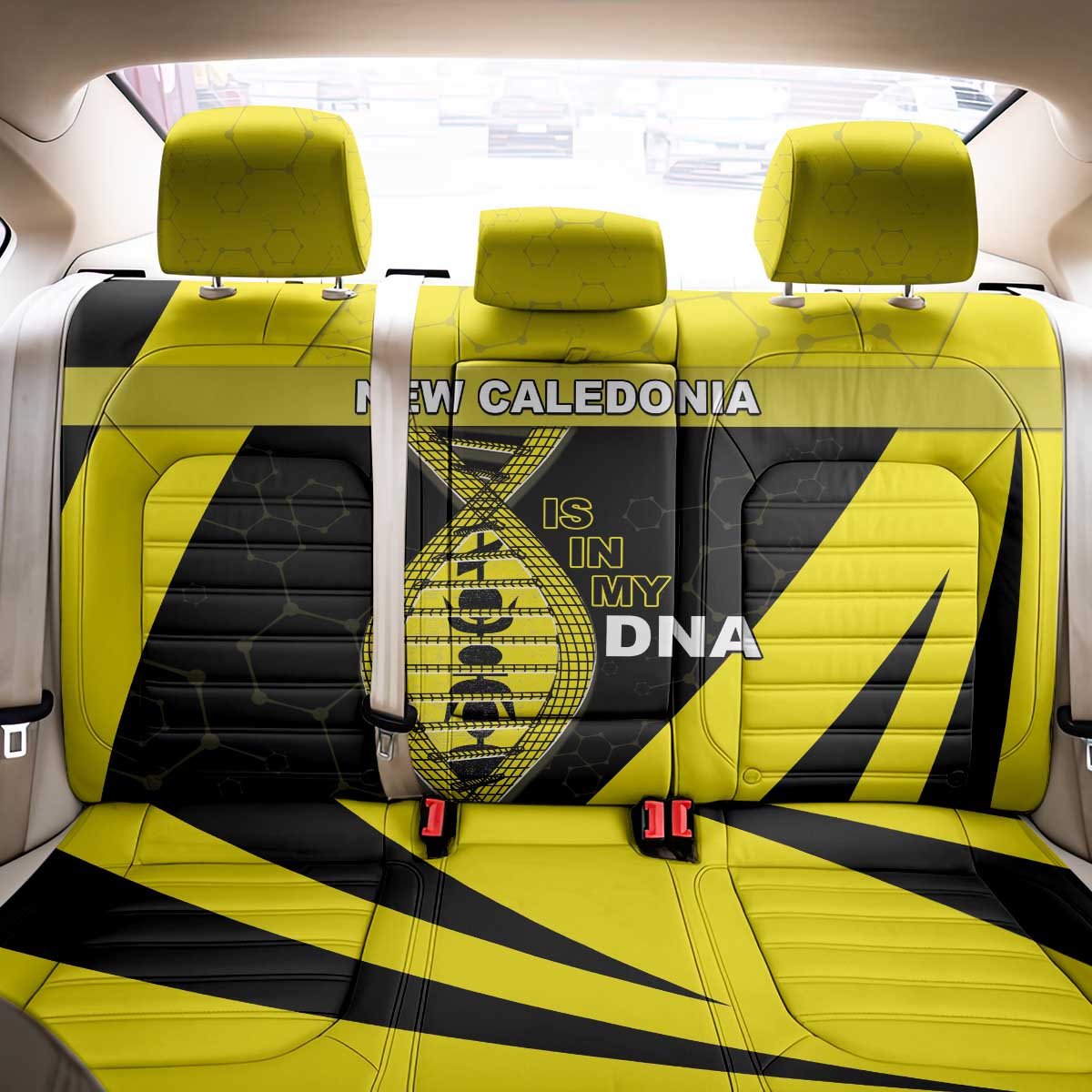New Caledonia Is In My DNA Back Car Seat Cover DT05 - Polynesian Pride