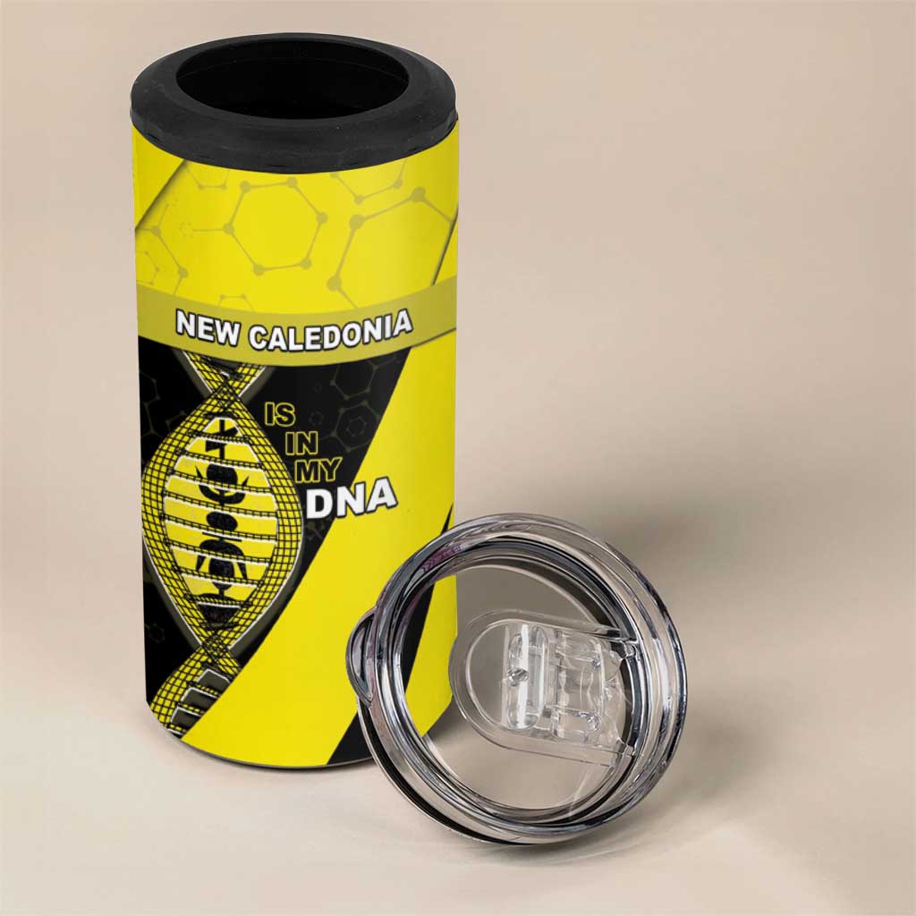 New Caledonia Is In My DNA 4 in 1 Can Cooler Tumbler - Polynesian Pride