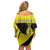 New Caledonia Is In My DNA Family Matching Off Shoulder Short Dress and Hawaiian Shirt - Polynesian Pride