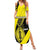 New Caledonia Is In My DNA Family Matching Summer Maxi Dress and Hawaiian Shirt - Polynesian Pride