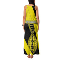 New Caledonia Is In My DNA Family Matching Tank Maxi Dress and Hawaiian Shirt - Polynesian Pride
