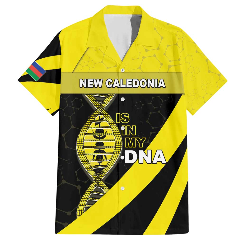 New Caledonia Is In My DNA Hawaiian Shirt DT05 Yellow - Polynesian Pride