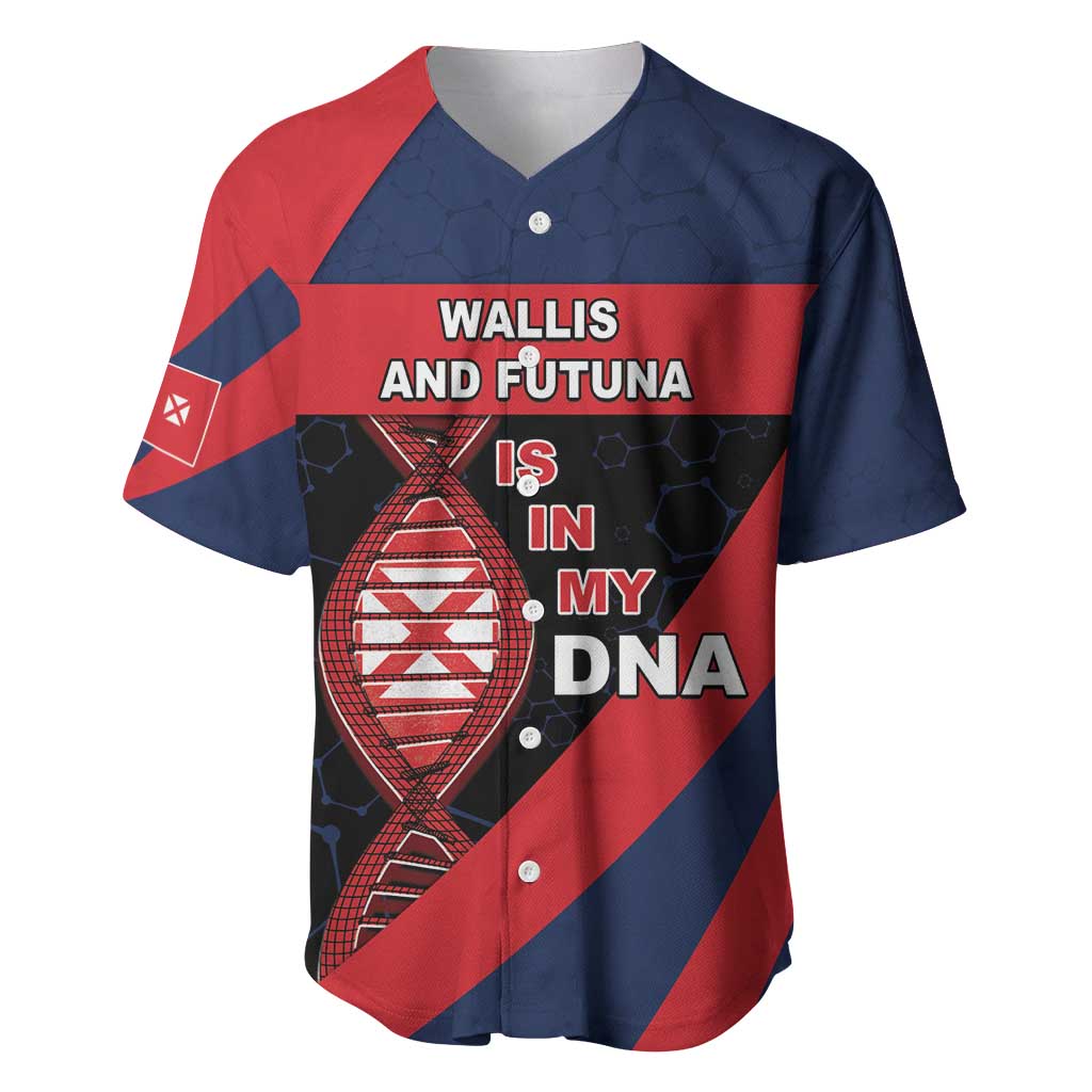 Wallis And Futuna Is In My DNA Baseball Jersey - Polynesian Pride