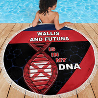 Wallis And Futuna Is In My DNA Beach Blanket - Polynesian Pride