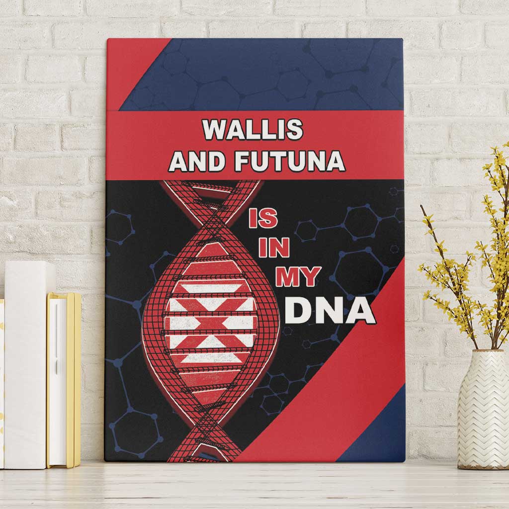 Wallis And Futuna Is In My DNA Canvas Wall Art DT05 Without Frame Multicolor - Polynesian Pride