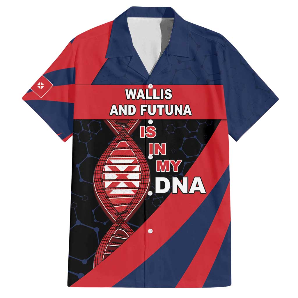 Wallis And Futuna Is In My DNA Family Matching Tank Maxi Dress and Hawaiian Shirt - Polynesian Pride