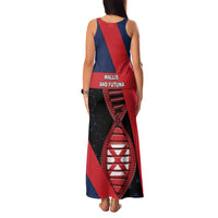 Wallis And Futuna Is In My DNA Family Matching Tank Maxi Dress and Hawaiian Shirt - Polynesian Pride