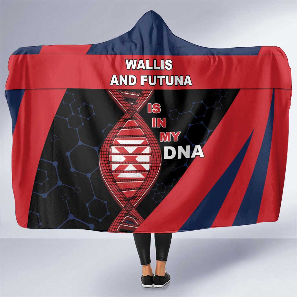 Wallis And Futuna Is In My DNA Hooded Blanket DT05 One Size Multicolor - Polynesian Pride