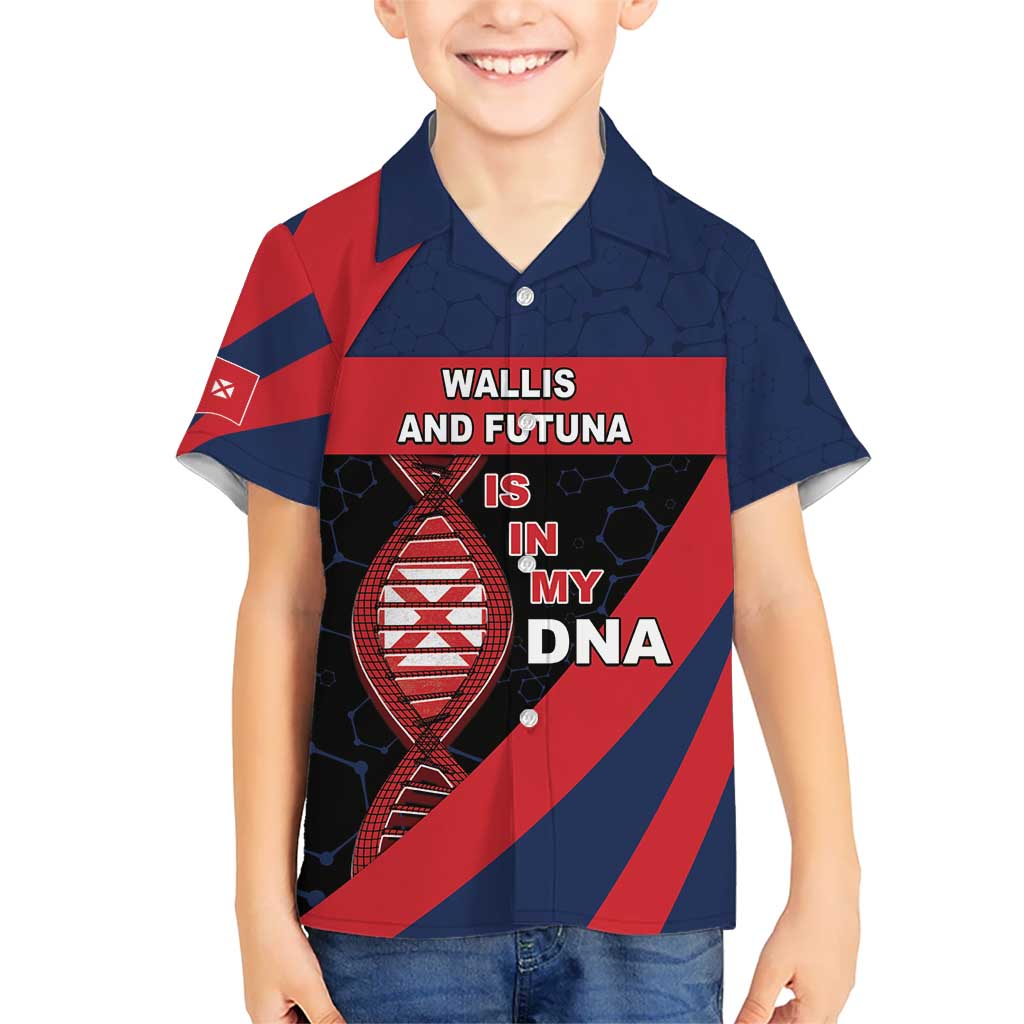 Wallis And Futuna Is In My DNA Kid Hawaiian Shirt DT05 Kid Multicolor - Polynesian Pride