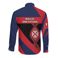 Wallis And Futuna Is In My DNA Long Sleeve Button Shirt - Polynesian Pride