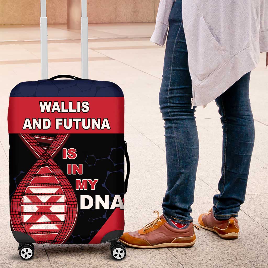 Wallis And Futuna Is In My DNA Luggage Cover DT05 Multicolor - Polynesian Pride