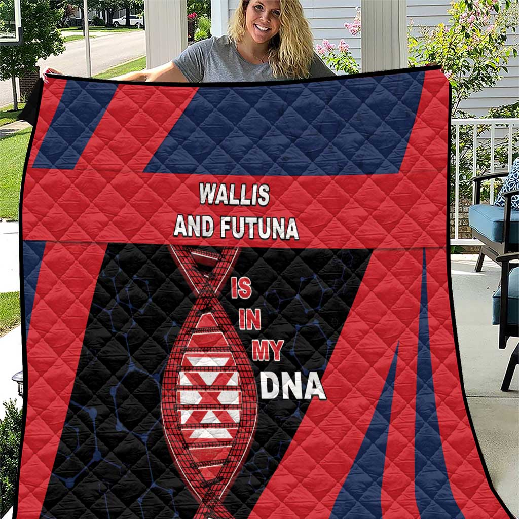 Wallis And Futuna Is In My DNA Quilt DT05 Multicolor - Polynesian Pride