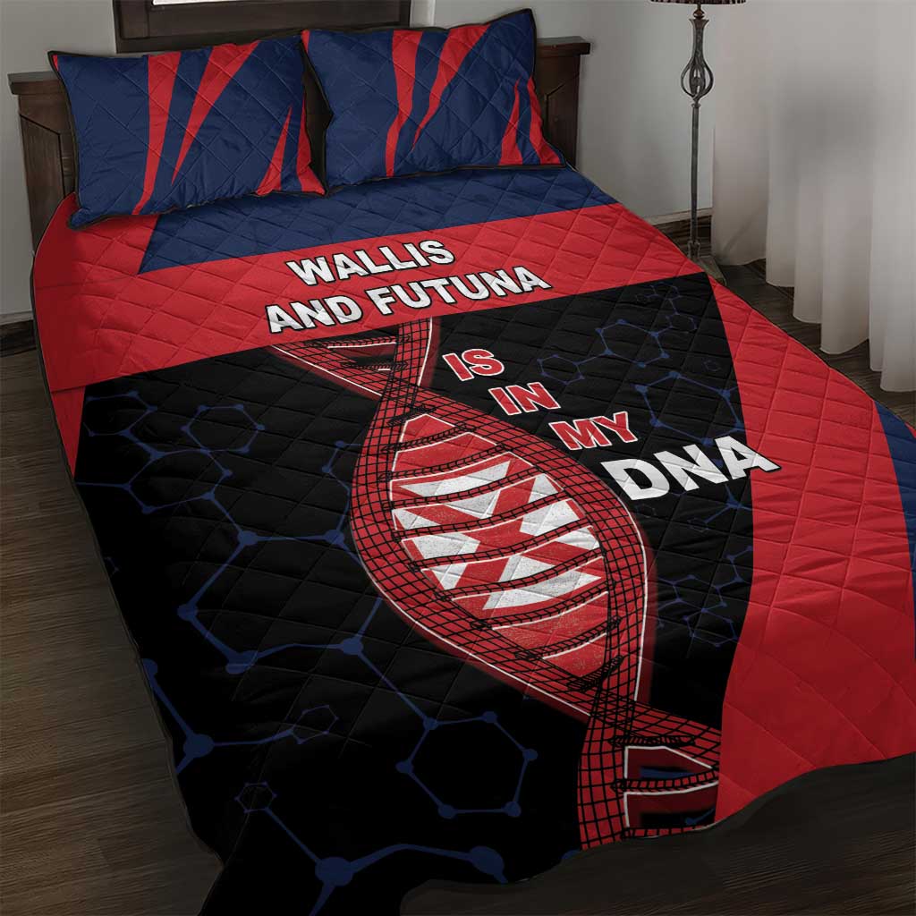 Wallis And Futuna Is In My DNA Quilt Bed Set DT05 Multicolor - Polynesian Pride