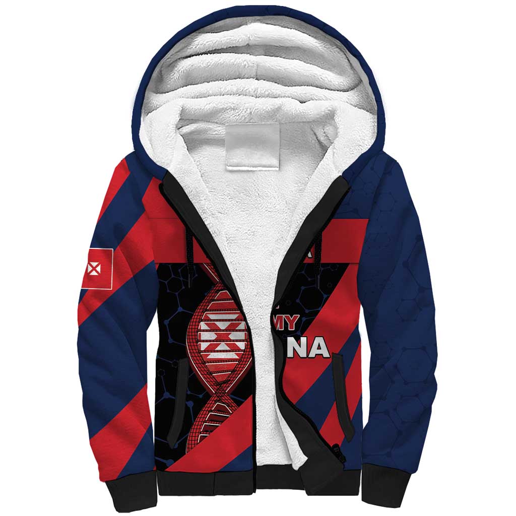 Wallis And Futuna Is In My DNA Sherpa Hoodie DT05 Unisex Multicolor - Polynesian Pride