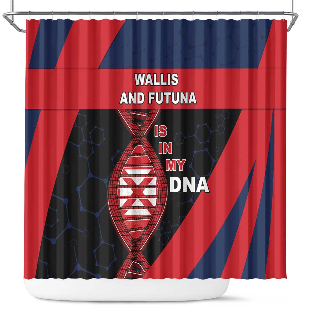 Wallis And Futuna Is In My DNA Shower Curtain DT05 Multicolor - Polynesian Pride