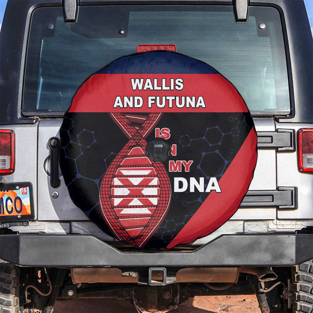 Wallis And Futuna Is In My DNA Spare Tire Cover DT05 Multicolor - Polynesian Pride