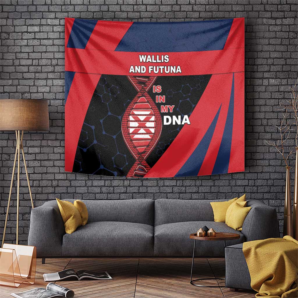 Wallis And Futuna Is In My DNA Tapestry DT05 Multicolor - Polynesian Pride