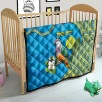 Personalised Palau Biib Bird Quilt Rur Flower And Rock Islands Patterns