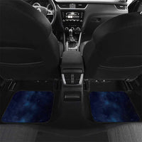 New Zealand Matariki Car Mats Maori Tui Bird Blue Galaxy