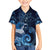 New Zealand Matariki Hawaiian Shirt Maori Tui Bird Blue Galaxy