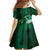 New Zealand Matariki Family Matching Summer Maxi Dress and Hawaiian Shirt Maori Tui Bird Green Galaxy