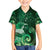 New Zealand Matariki Hawaiian Shirt Maori Tui Bird Green Galaxy