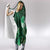 New Zealand Matariki Hooded Blanket Maori Tui Bird Green Galaxy