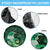 New Zealand Matariki Spare Tire Cover Maori Tui Bird Green Galaxy