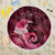 New Zealand Matariki Beach Blanket Maori Tui Bird Magenta Galaxy