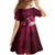 New Zealand Matariki Family Matching Mermaid Dress and Hawaiian Shirt Maori Tui Bird Magenta Galaxy