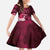 New Zealand Matariki Family Matching Short Sleeve Bodycon Dress and Hawaiian Shirt Maori Tui Bird Magenta Galaxy