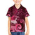 New Zealand Matariki Hawaiian Shirt Maori Tui Bird Magenta Galaxy