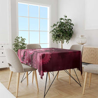 New Zealand Matariki Tablecloth Maori Tui Bird Magenta Galaxy