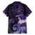 New Zealand Matariki Hawaiian Shirt Maori Tui Bird Purple Galaxy