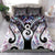 New Zealand Aotearoa Bedding Set Pikorua Single Twist Pink Paua Shell