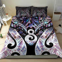 New Zealand Aotearoa Bedding Set Pikorua Single Twist Pink Paua Shell