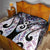 New Zealand Aotearoa Quilt Pikorua Single Twist Pink Paua Shell