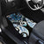 New Zealand Aotearoa Car Mats Pikorua Single Twist Green Paua Shell