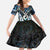 New Zealand Aotearoa Family Matching Tank Maxi Dress and Hawaiian Shirt Pikorua Single Twist Green Paua Shell