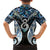 New Zealand Aotearoa Hawaiian Shirt Pikorua Single Twist Green Paua Shell