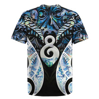 New Zealand Aotearoa Rugby Jersey Pikorua Single Twist Green Paua Shell