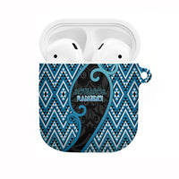 Aotearoa Atua Ranginui AirPods Case Maori Sky Father Koru Patterns