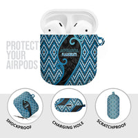 Aotearoa Atua Ranginui AirPods Case Maori Sky Father Koru Patterns