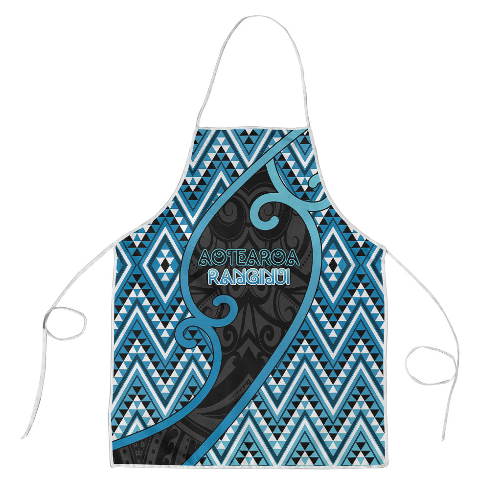 Aotearoa Atua Ranginui Apron Maori Sky Father Koru Patterns