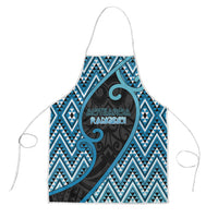 Aotearoa Atua Ranginui Apron Maori Sky Father Koru Patterns